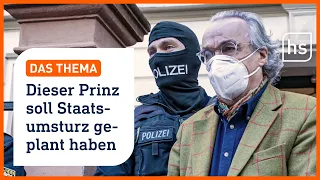 Razzia bei Reichsbürger-Netzwerk – Prinz (71) aus Frankfurt ist Hauptverdächtiger | hessenschau