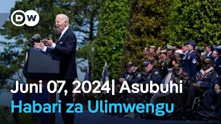 DW Kiswahili Habari za Ulimwengu | Juni 07, 2024 | Asubuhi | Swahili Habari leo