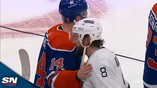 Oilers Exchange Handshakes With Kings Following Five-Game Series