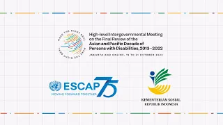 Curtain raiser for Final Review of the Asian and Pacific Decade of PWDs (19-21 Oct 22)