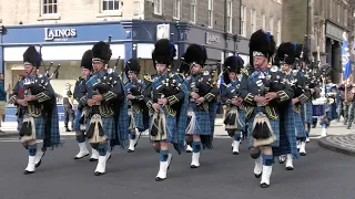 Armed Forces Day Parade 2022.  George Street, Edinburgh