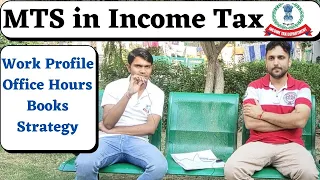 Income Tax MTS || Work Profile || Books ||