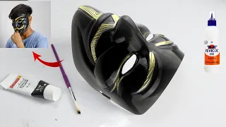 How to make Black Hacker Anonymous Vendetta mask from paper