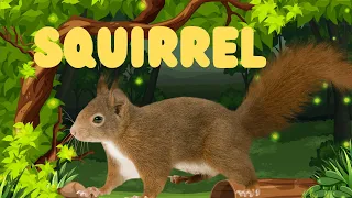 Squirrel Facts For Kids | Amazing Squirrels for Kids: Fun Facts, Adventures, and Cute Antics 🐿️