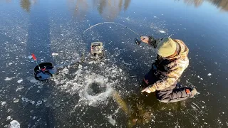 First Ice Fishing Minnesota 2023