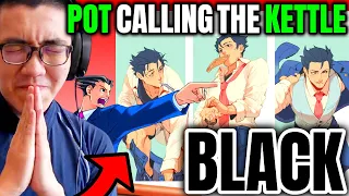 F**K UP LAWYER GETS F**K UP BY LAW❓.. Game Theory: Phoenix Wright is a CRIMINAL (Ace Attorney) 🆁🅴🅰🅲🆃