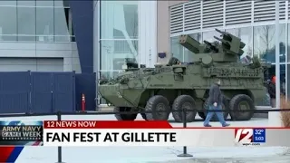 Army-Navy Fan Fest kicks off at Gillette