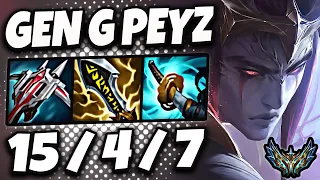 Aphelios vs Xayah ADC [ Gen G Peyz ] Patch 14.8 Korea Challenger ✅