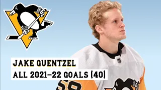 Jake Guentzel (#59) All 40 Goals of the 2021-22 NHL Season