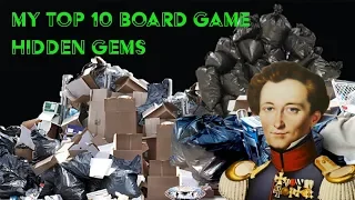 Top 10 Hidden Gem Board games