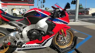 2017 Honda CBR1000RR SP / Walk Around / Start Up / Sound Clip