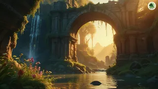 Unearth Ancient Beauty | Mossy Ruins Ambience 🌿🏛️