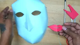 3D Paper Face Mask
