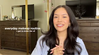 current everyday makeup routine + get to know me 💞