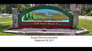 Support Services Committee Meeting - September 26, 2017