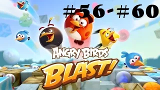 Angry Birds Blast Level 56-60 Gameplay Walkthrough