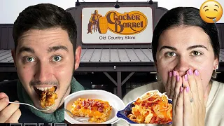 Brits Try Cracker Barrel for the first time!