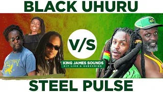 🔥 BLACK UHURU✊✊VERZUZ✊✊STEEL PULSE {GUESS WHO'S COMIN TO DINNER, ROLLER SKATES} - KING JAMES