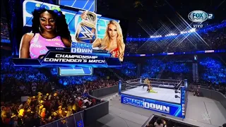 Charlotte Flair Vs Naomi - WWE Smackdown 07/01/2022 (En Español)