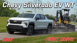 The 2024 Chevrolet Silverado EV Work Truck is 450 Miles of Fun | MotorWeek First Drive