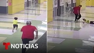 Video parece mostrar el maltrato a un niño con autismo | Noticias Telemundo