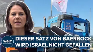 KRIEG GEGEN ISRAEL: Annalena Baerbock will "Gaza für morgen denken" – Das wird Tel Aviv missfallen
