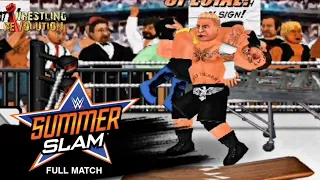 FULL MATCH - CM Punk vs. Brock Lesnar – No Disqualification Match: WWE SummerSlam 2013 | WR2D