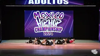 Monkeys Crew - Puebla (Categoría Adultos) @ HHIMexico2024 Preliminares