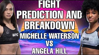 Michelle Waterson vs Angela Hill | Fight Prediction and Breakdown