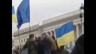 Митинг.Выступление ПЕТРА ПОРОШЕНКО КИЕВ 01.12.2013Г.