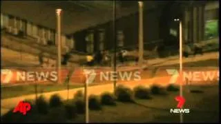 Raw Video: Riot at Australian Detention Center