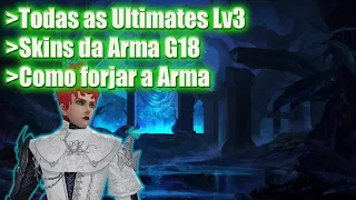 Perfect World - Todas as Ultimates Lv3, Todas Skins e Animações das Armas G18 e como forjar arma G18