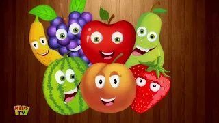 Fruit Song, Kindergarten Nursery Rhyme And Cartoon Video For Babies