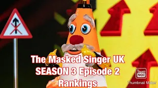 Performance Rankings | Masked Singer UK | SEASON 3 Episode 2