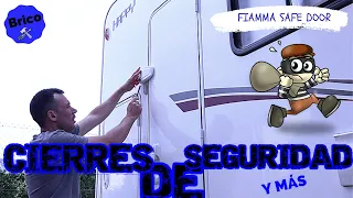 Cómo montar CERRADURAS DE SEGURIDAD en AUTOCARAVANA❓ 🔒FIAMMA SAFE DOOR Y MAS COSITAS🌟