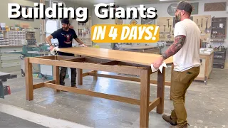 I Really Thought We Could Do It  || Building Giant Tables