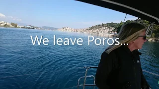 Sailing our Dufour 385 GL from Poros to Kilada in Greece - S1E4