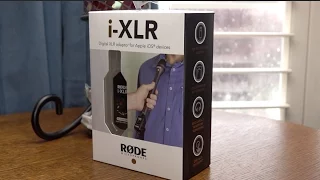 RODE iXLR - Use XLR mics on the iPhone & iPad!