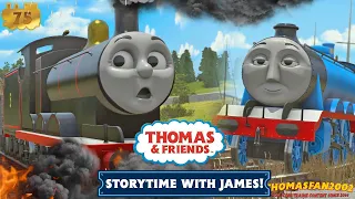 Storytime with James (Runaway James’ Crash) + BONUS Scene Remake! | Full Adaption | Thomas & Friends