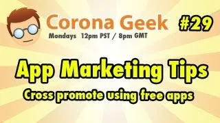 Using Free Apps to Market Your Paid Apps - Corona SDK