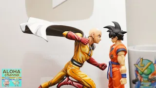 DRAGON BALL STOP MOTION ONE PUNCHMAN VS SON GOKU AND DRAGON BALL HERO