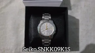 Unboxing reloj seiko SNKK09K1S automático