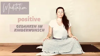 Meditation - positive Gedanken im Kinderwunsch