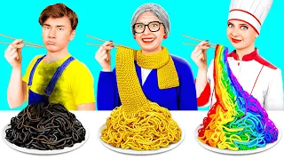 Sfida Di Cucina — Io vs Nonna | Battaglia In Cucina Con Gadget Segreti BaRaDa Challenge