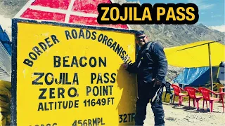 ZOJILA PASS se Khatarnak Kuch Nahi | MUMBAI - LADAKH DREAM RIDE | EP- 07