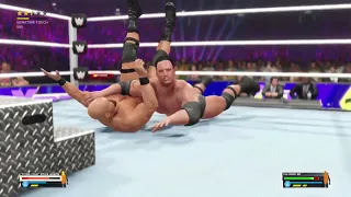 WWE 2K23 Stone Cold vs the rock Extreme rules #wwe #stonecold #therock