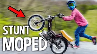 My New Stunt Moped Build Is Insane!