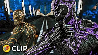 Black Panther vs Killmonger - Final Fight Scene | Black Panther (2018) IMAX Movie Clip HD 4K