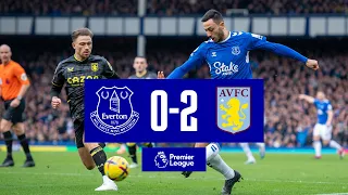 PREMIER LEAGUE HIGHLIGHTS: EVERTON 0-2 ASTON VILLA