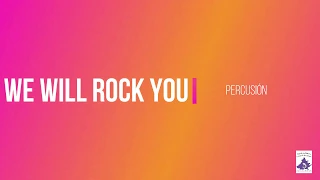 We will rock you - Percusión